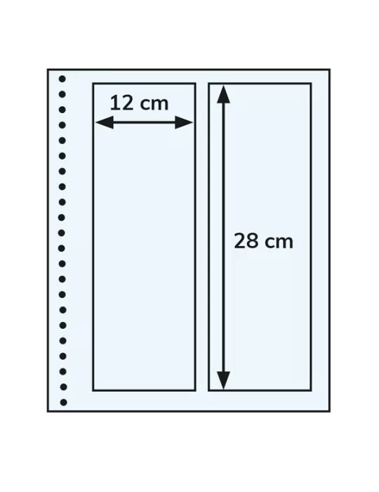 Recharges Simples Régent-Supra : 2 poches verticales