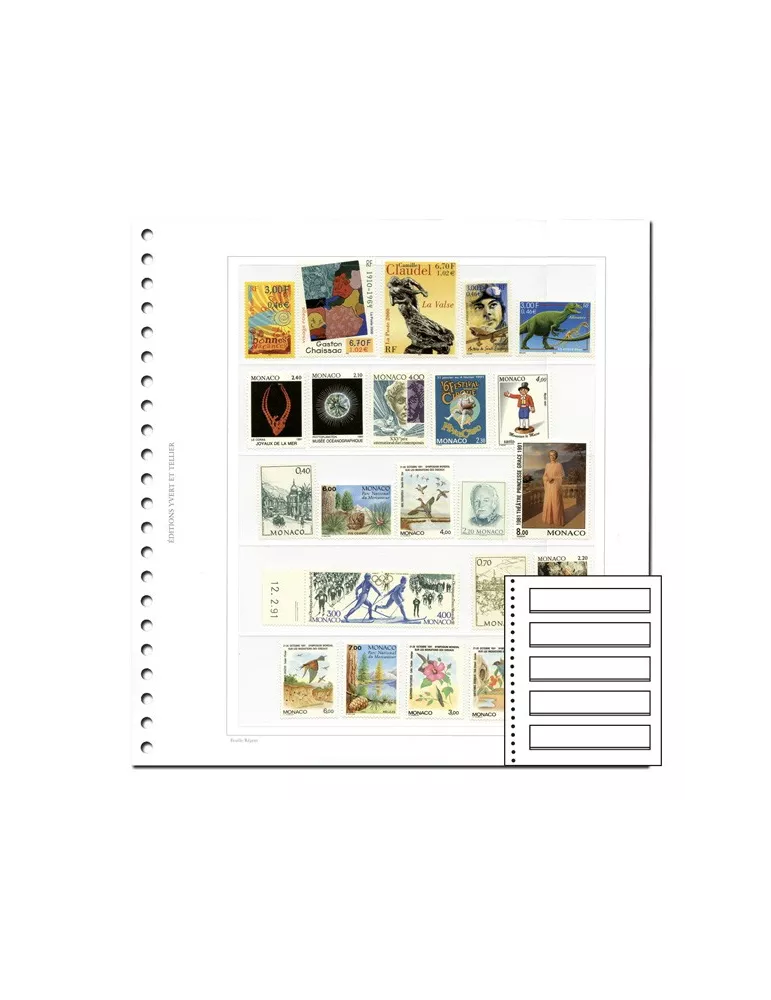 Recharges Simples Régent-Supra : 5 bandes