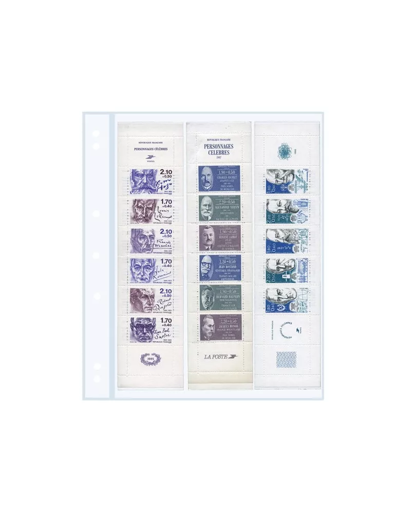 Recharges INITIA : 3 bandes verticales (transparent)