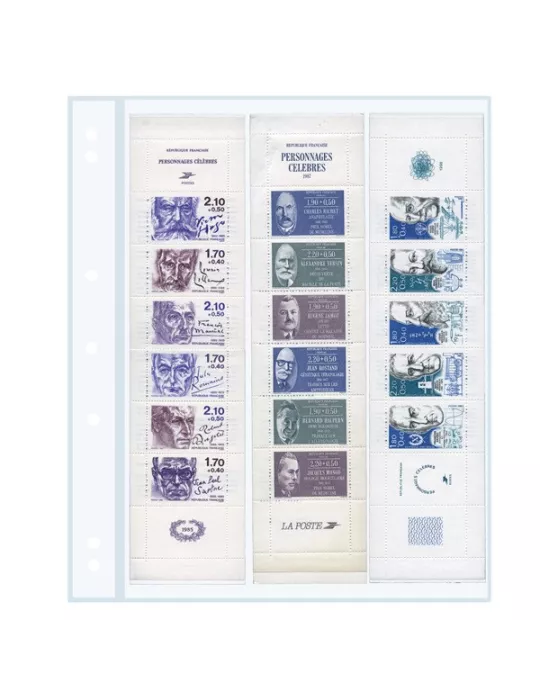 Recharges INITIA : 3 bandes verticales (transparent)