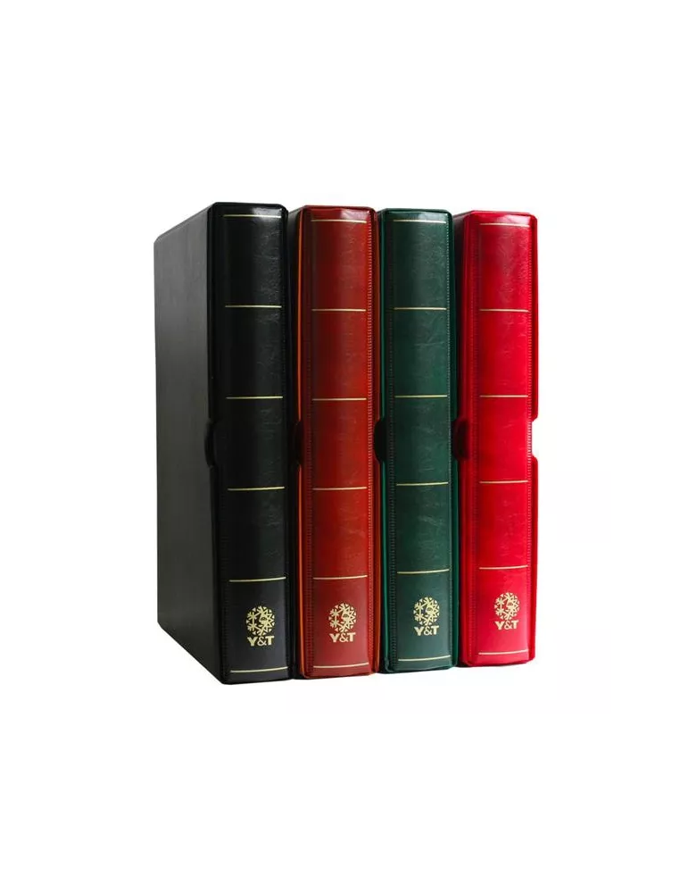 Album INITIA : étui + reliure (Classeur à anneaux pour timbres)