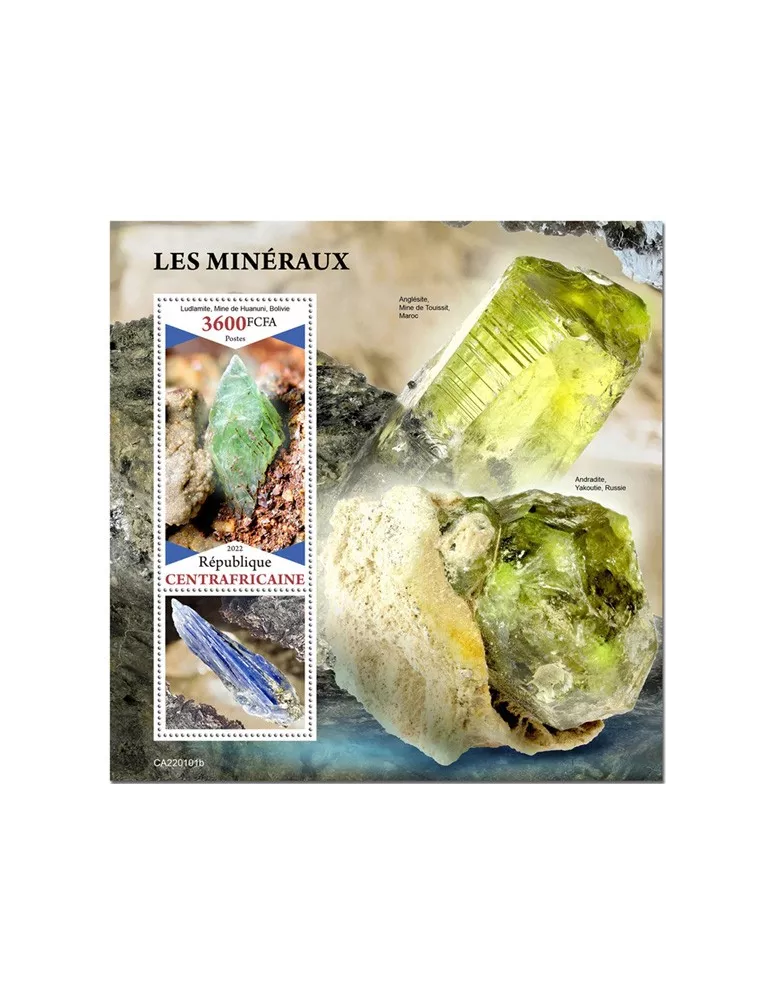 n° 1959 - Timbre CENTRAFRIQUE Blocs et feuillets