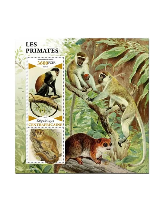 n° 1967 - Timbre CENTRAFRIQUE Blocs et feuillets