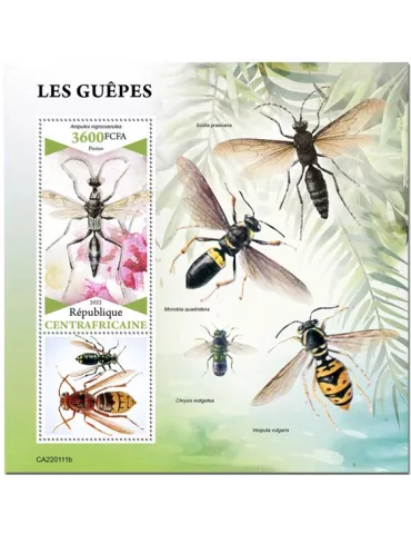 n° 1969 - Timbre CENTRAFRIQUE Blocs et feuillets