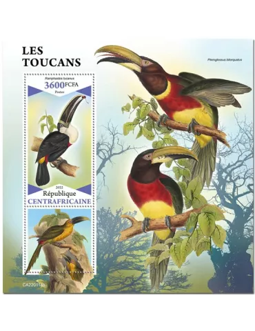 n° 1972 - Timbre CENTRAFRIQUE Blocs et feuillets
