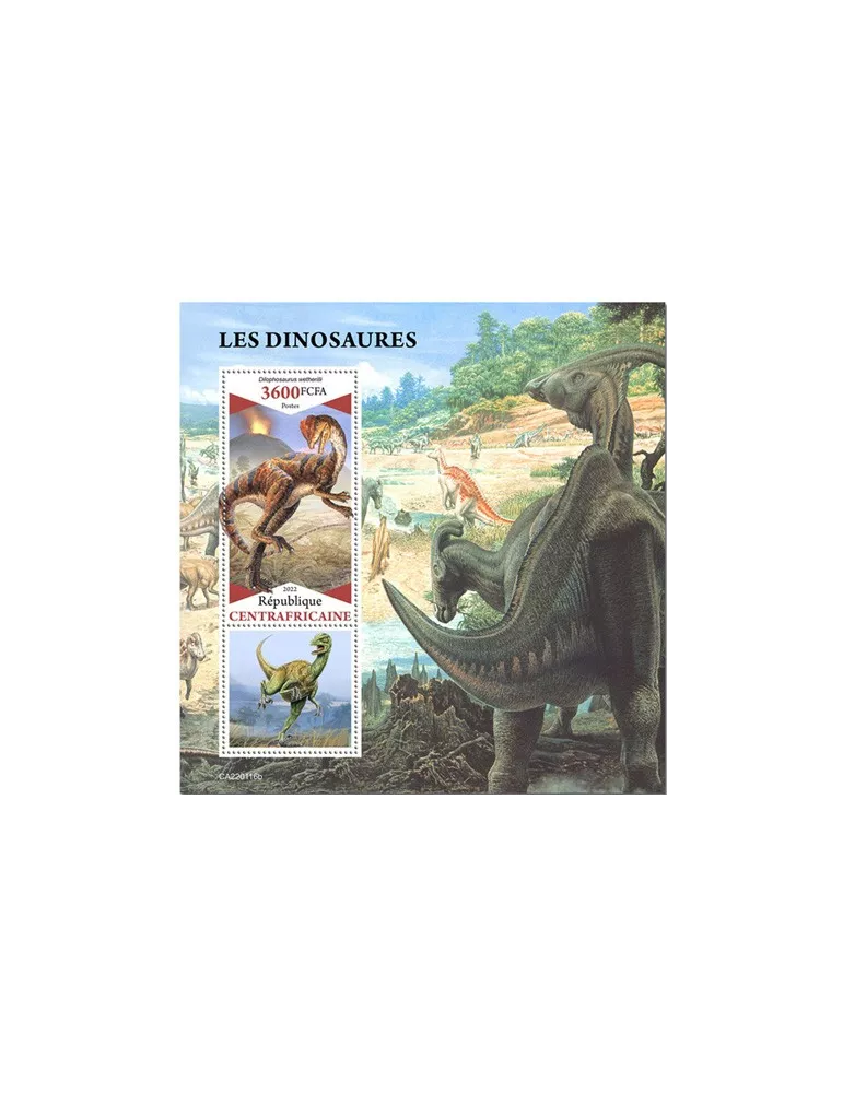 n° 1974 - Timbre CENTRAFRIQUE Blocs et feuillets