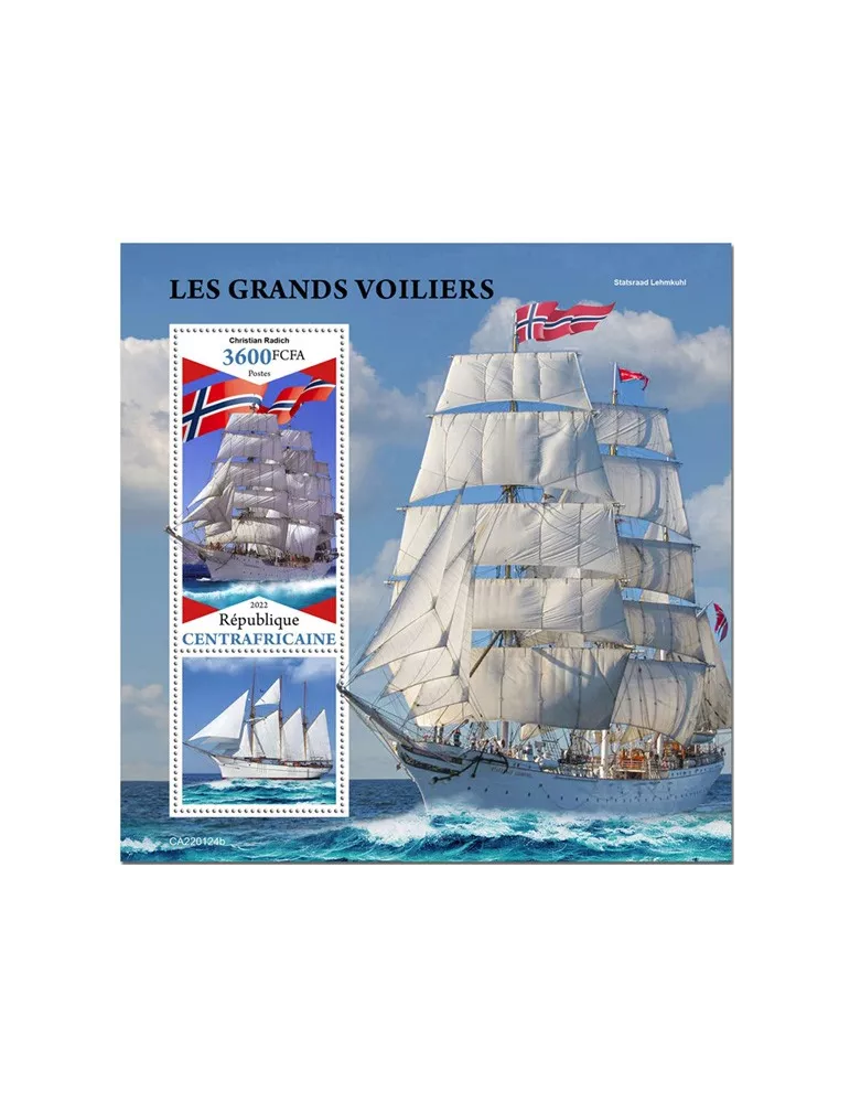 n° 1982 - Timbre CENTRAFRIQUE Blocs et feuillets