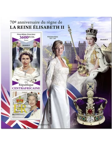 n° 1989 - Timbre CENTRAFRIQUE Blocs et feuillets