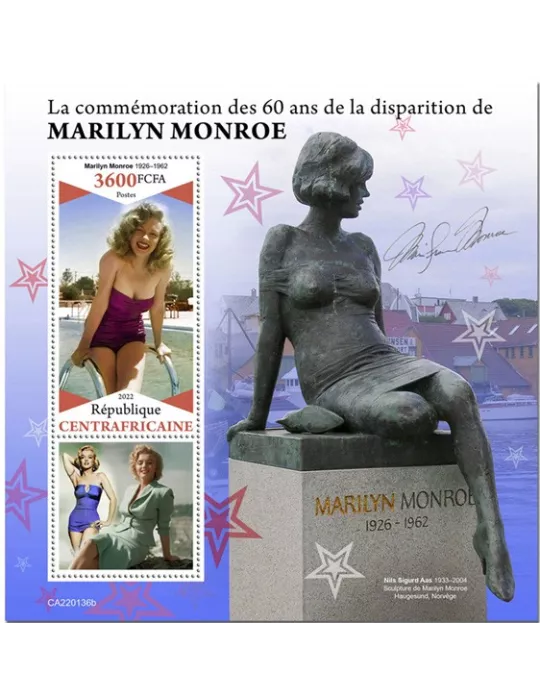 n° 1994 - Timbre CENTRAFRIQUE Blocs et feuillets