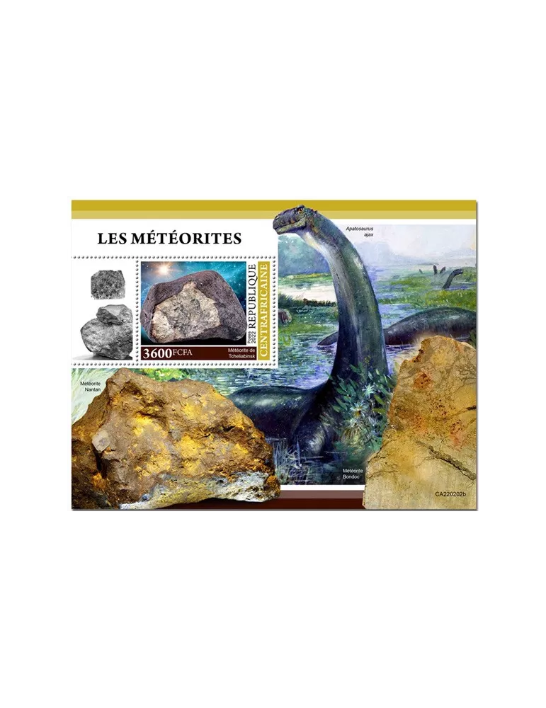 n° 2002 - Timbre CENTRAFRIQUE Blocs et feuillets