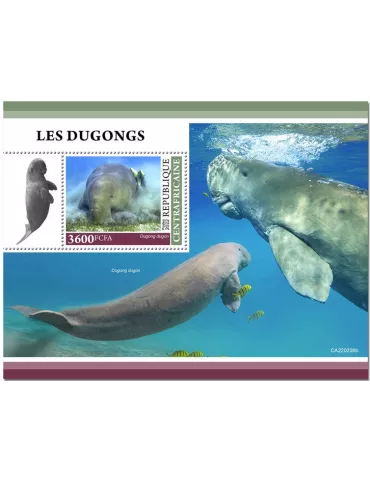 n° 2008 - Timbre CENTRAFRIQUE Blocs et feuillets