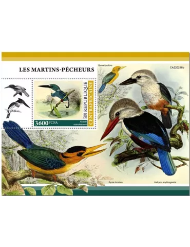 n° 2016 - Timbre CENTRAFRIQUE Blocs et feuillets