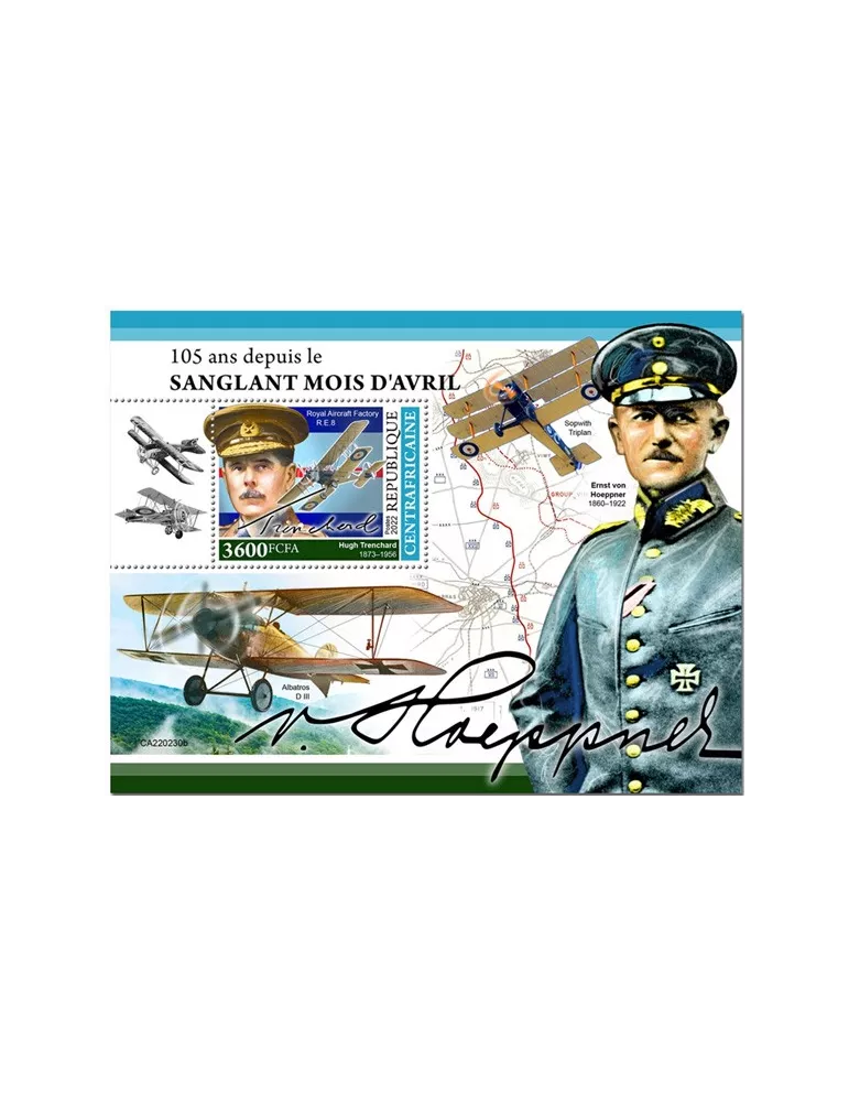 n° 2030 - Timbre CENTRAFRIQUE Blocs et feuillets