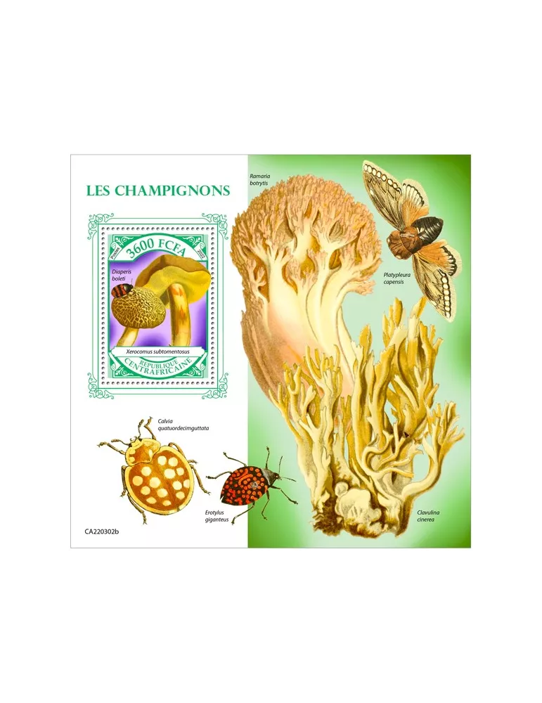 n° 2041 - Timbre CENTRAFRIQUE Blocs et feuillets