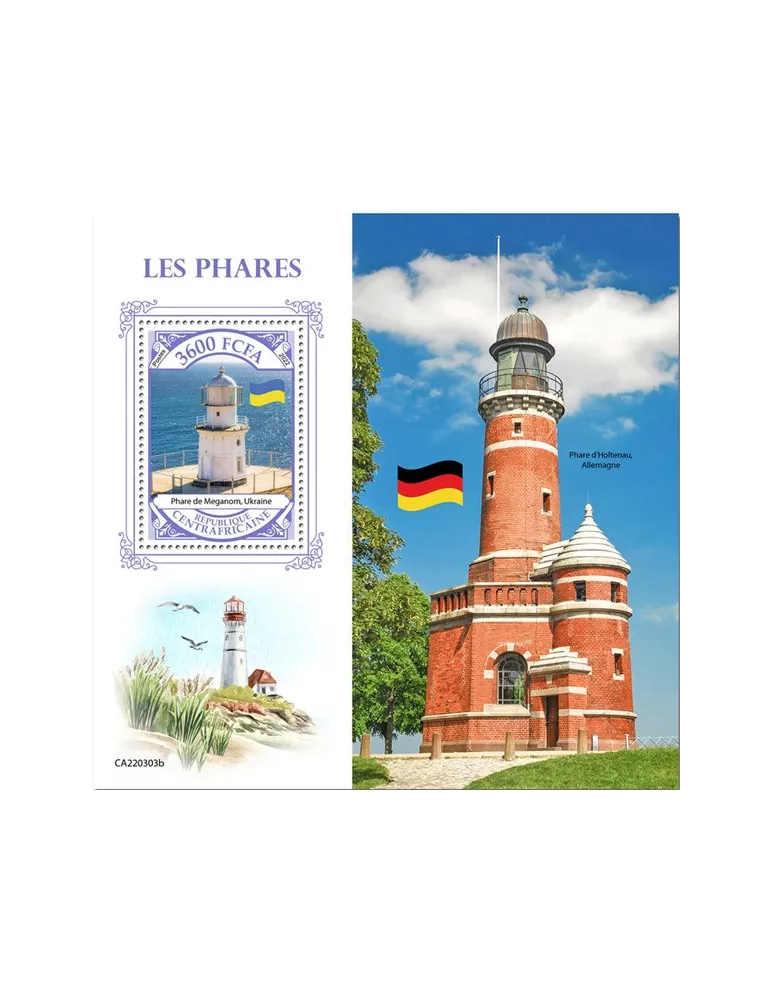 n° 2042 - Timbre CENTRAFRIQUE Blocs et feuillets