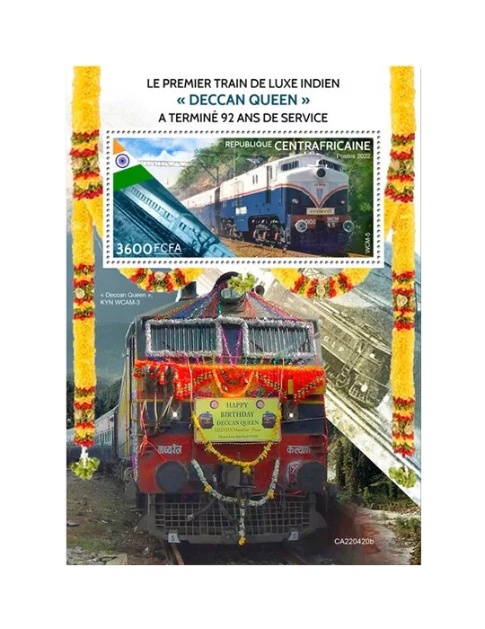 n° 2097 - Timbre CENTRAFRIQUE Blocs et feuillets