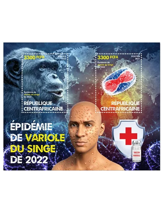 n° 2123/2124 - Timbre CENTRAFRIQUE Blocs et feuillets