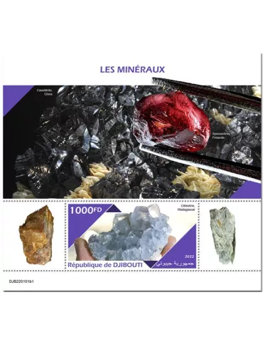 n° 770 - Timbre DJIBOUTI Blocs et feuillets