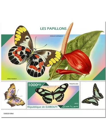 n° 787 - Timbre DJIBOUTI Blocs et feuillets