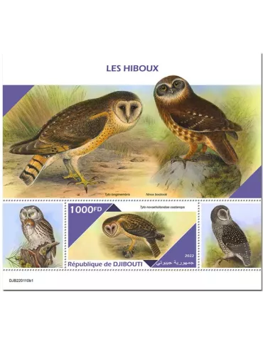 n° 788 - Timbre DJIBOUTI Blocs et feuillets