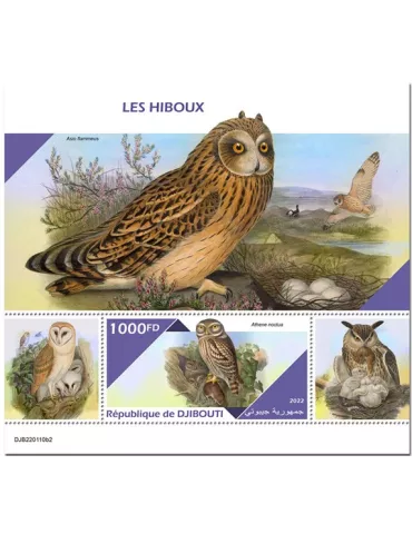 n° 789 - Timbre DJIBOUTI Blocs et feuillets