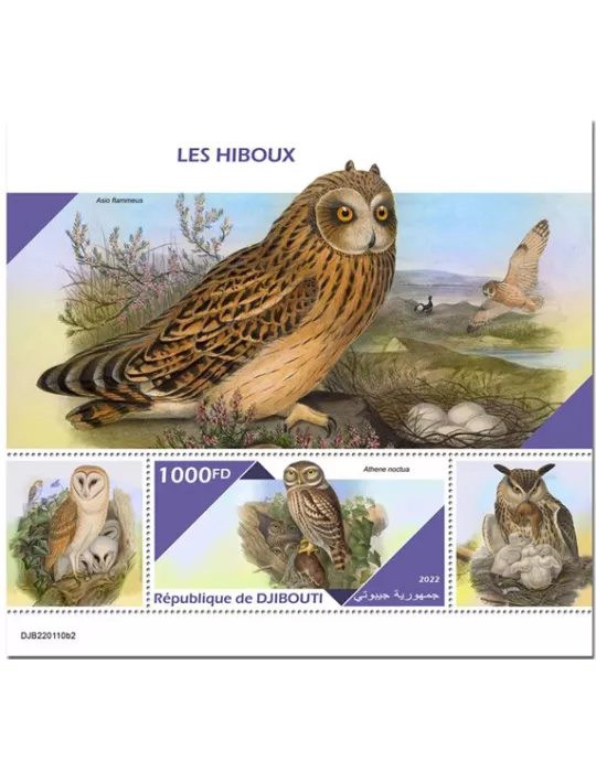 n° 789 - Timbre DJIBOUTI Blocs et feuillets