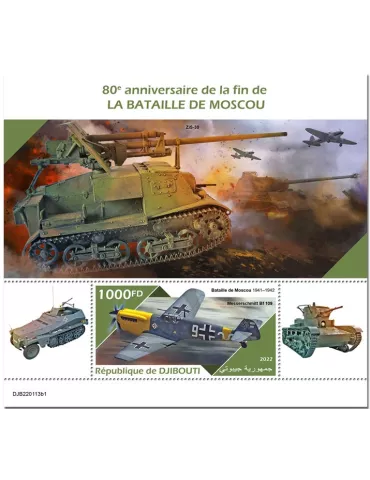 n° 794 - Timbre DJIBOUTI Blocs et feuillets