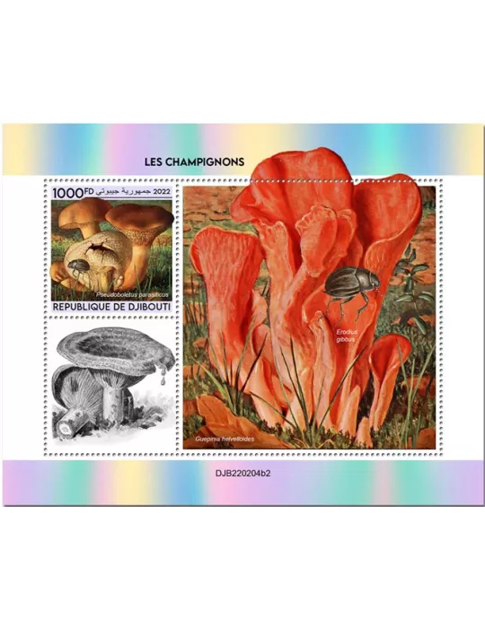 n° 817 - Timbre DJIBOUTI Blocs et feuillets