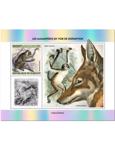 n° 821 - Timbre DJIBOUTI Blocs et feuillets