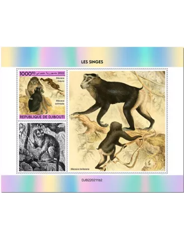 n° 831 - Timbre DJIBOUTI Blocs et feuillets