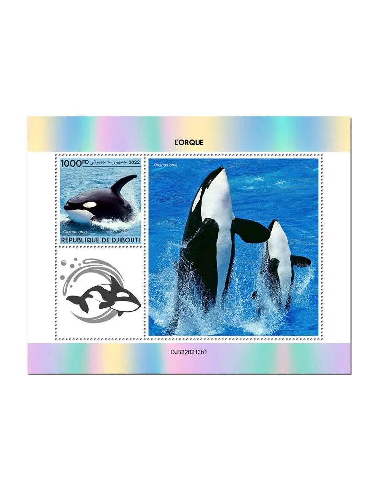 n° 834 - Timbre DJIBOUTI Blocs et feuillets