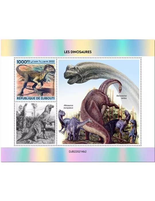 n° 837 - Timbre DJIBOUTI Blocs et feuillets