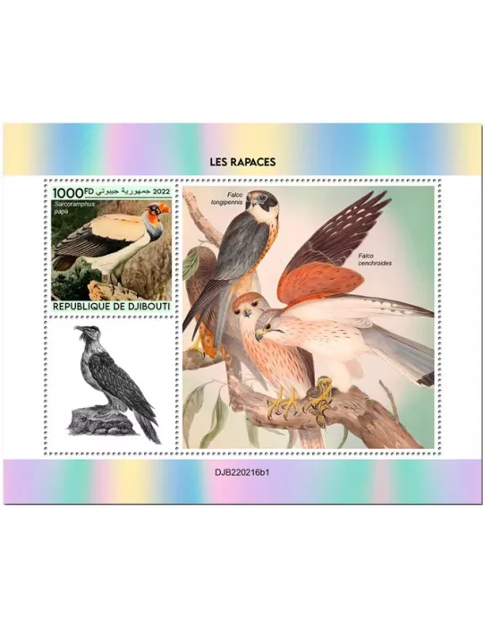 n° 840 - Timbre DJIBOUTI Blocs et feuillets