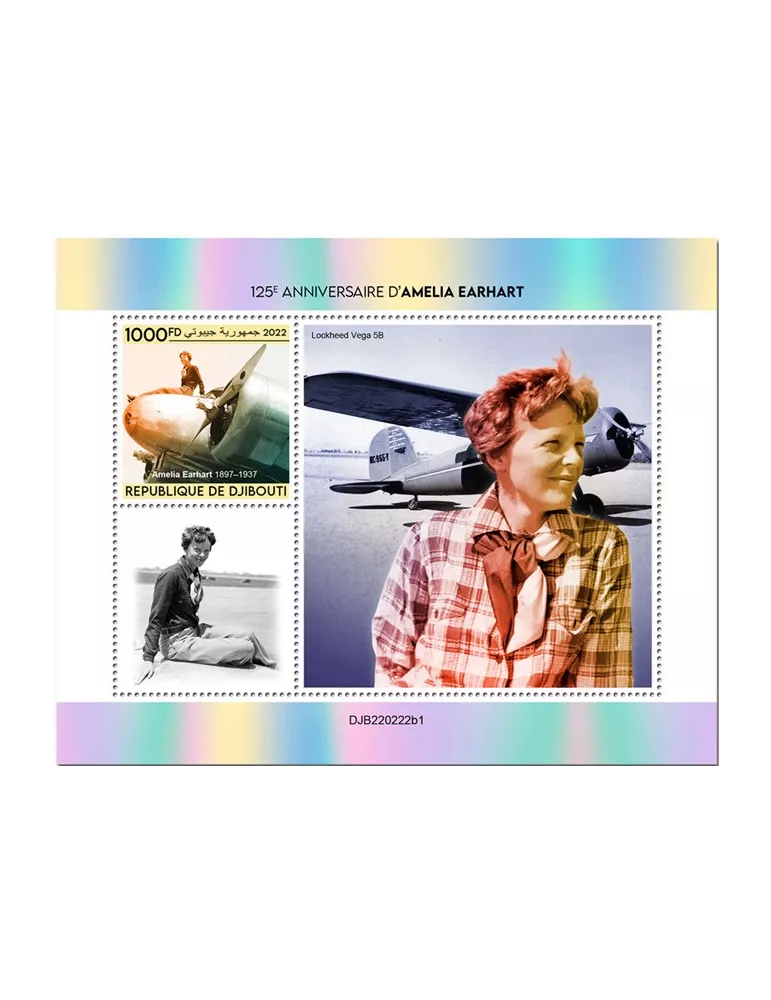 n° 852 - Timbre DJIBOUTI Blocs et feuillets