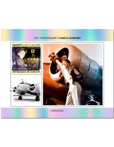 n° 853 - Timbre DJIBOUTI Blocs et feuillets