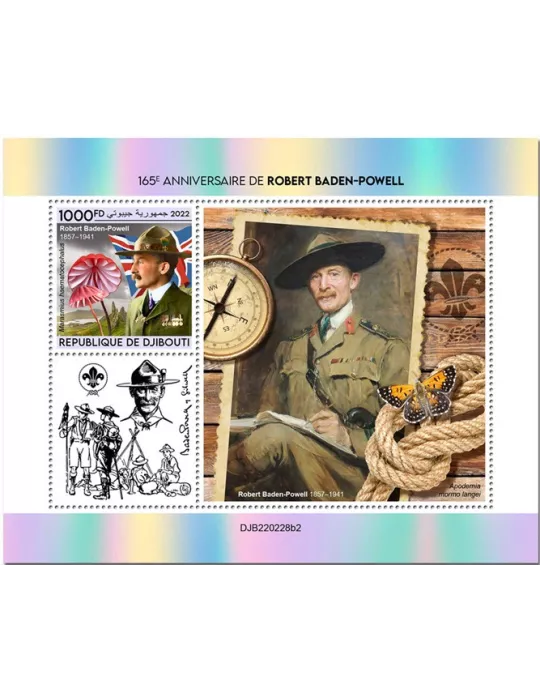 n° 865 - Timbre DJIBOUTI Blocs et feuillets