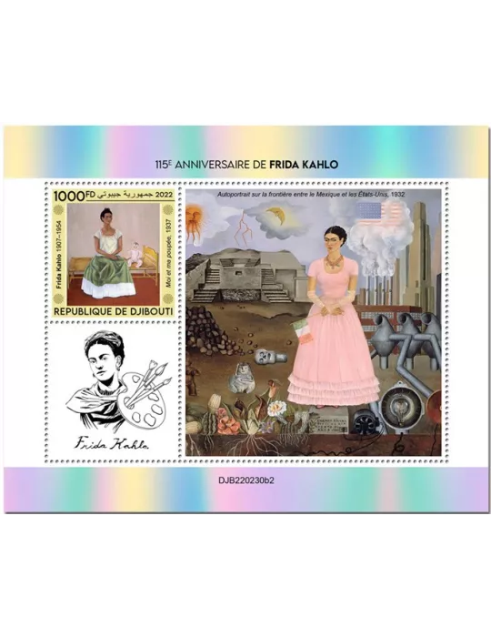 n° 869 - Timbre DJIBOUTI Blocs et feuillets