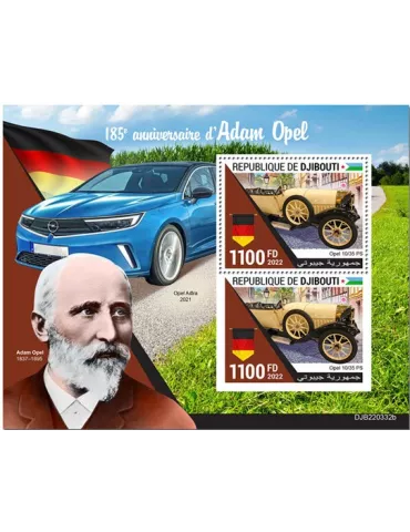 n° 910 - Timbre DJIBOUTI Blocs et feuillets