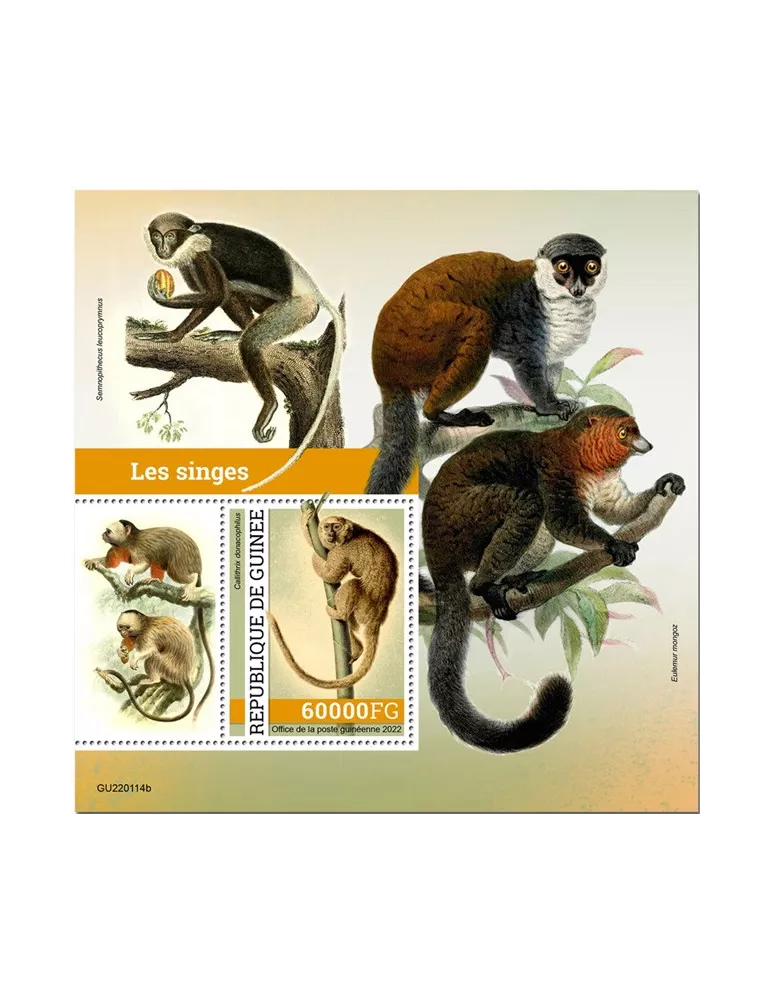 n° 2842 - Timbre GUINÉE Blocs et feuillets