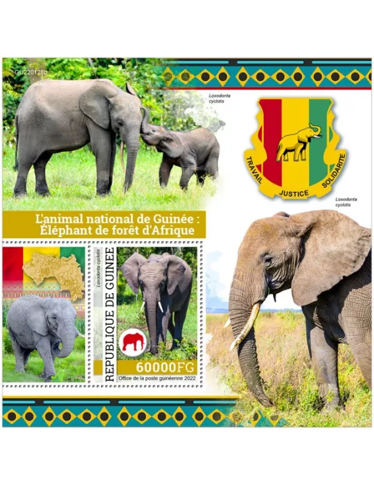 n° 2856 - Timbre GUINÉE Blocs et feuillets
