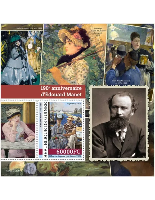 n° 2857 - Timbre GUINÉE Blocs et feuillets