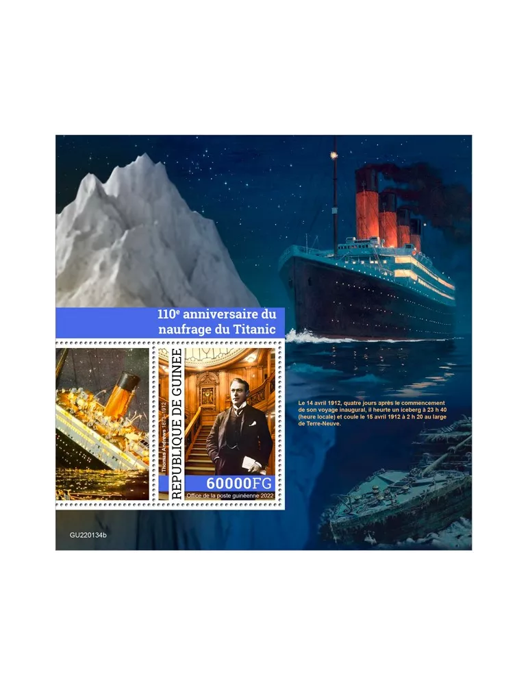 n° 2862 - Timbre GUINÉE Blocs et feuillets