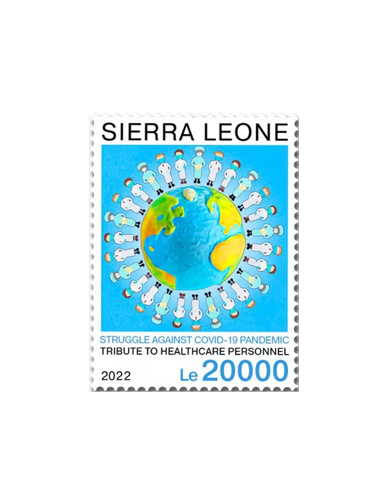 n° 10839 - Timbre SIERRA LEONE Poste