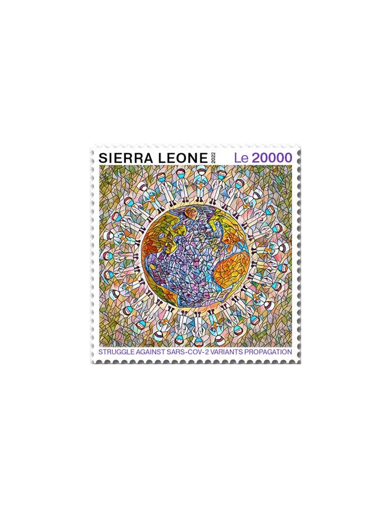 n° 10845/10848 - Timbre SIERRA LEONE Poste