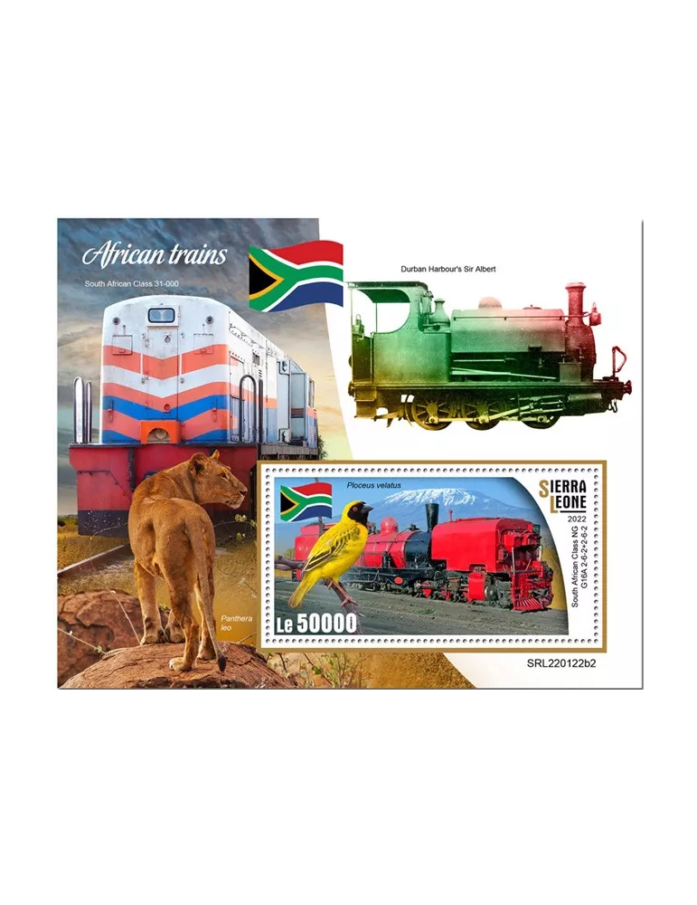 n° 2129 - Timbre SIERRA LEONE Blocs et feuillets