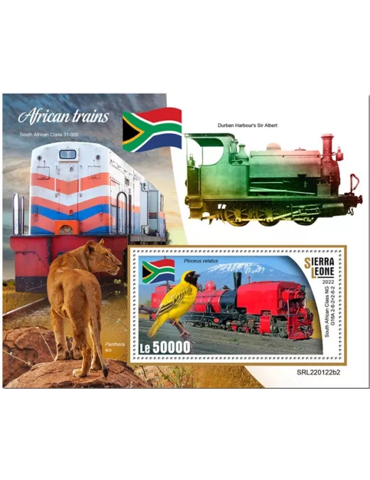 n° 2129 - Timbre SIERRA LEONE Blocs et feuillets