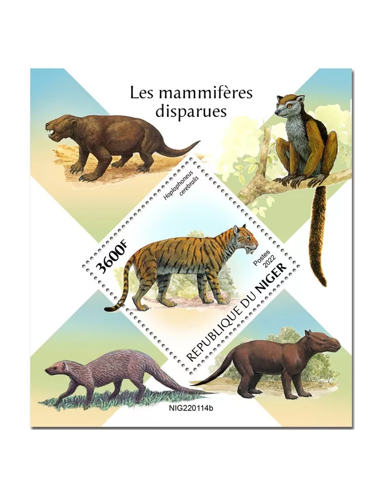 n° 1403 - Timbre NIGER Blocs et feuillets