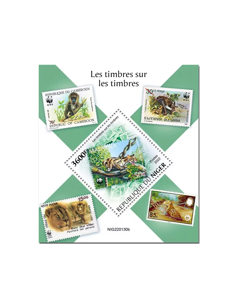 n° 1419 - Timbre NIGER Blocs et feuillets