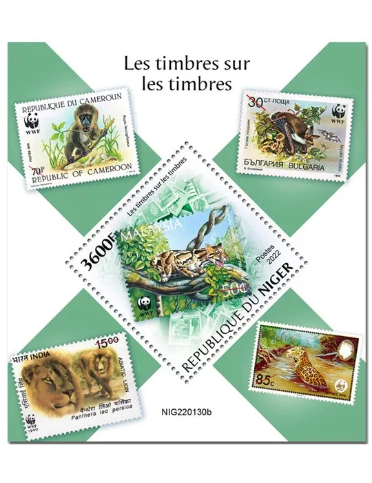 n° 1419 - Timbre NIGER Blocs et feuillets