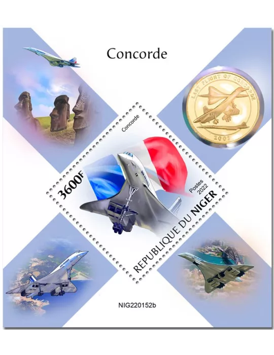 n° 1441 - Timbre NIGER Blocs et feuillets